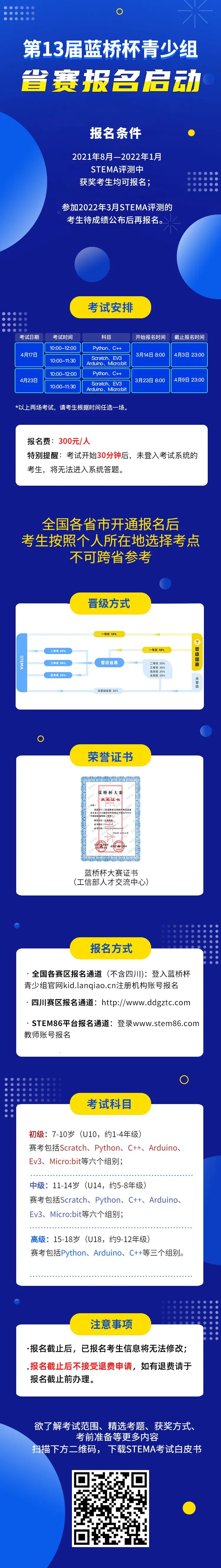 第十三届蓝桥杯青少组省赛报名启动，最强备考攻略来啦！助你轻松拿下好成绩！