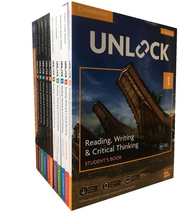 剑桥学霸级英语教材Unlock：批判性思考与写作的系统训练