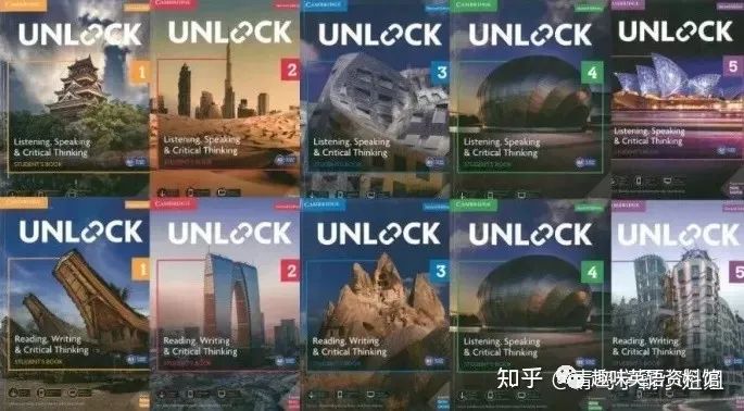 牛娃必备！学霸级剑桥原版教材 Unlock2e 第二版 全套教材 听说读写齐全
