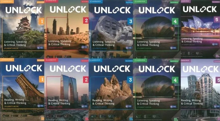 【免费分享】帮助孩子独立思考顶级英文原版教材-剑桥《Unlock》pdf,视频，音频