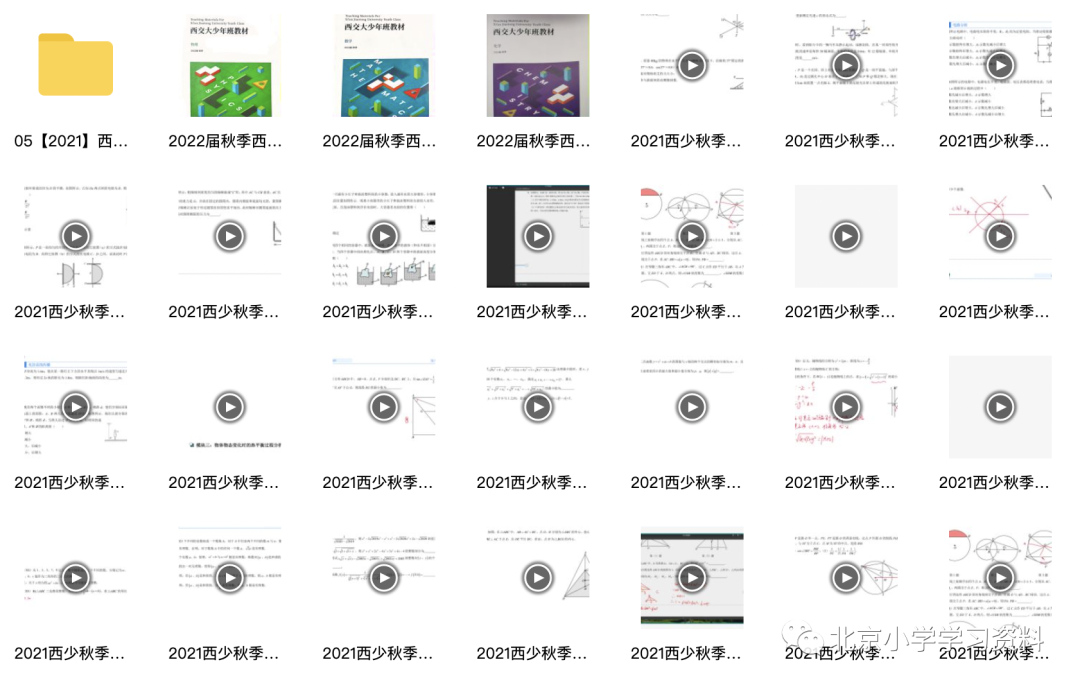 西少班数理化集训【数学15讲+物理12讲+化学4讲+文综知识点模拟3讲】