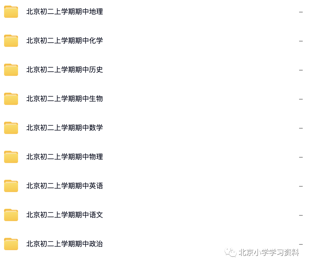 2018~2022学年北京各区初二上学期期中试卷及答案解析.pdf