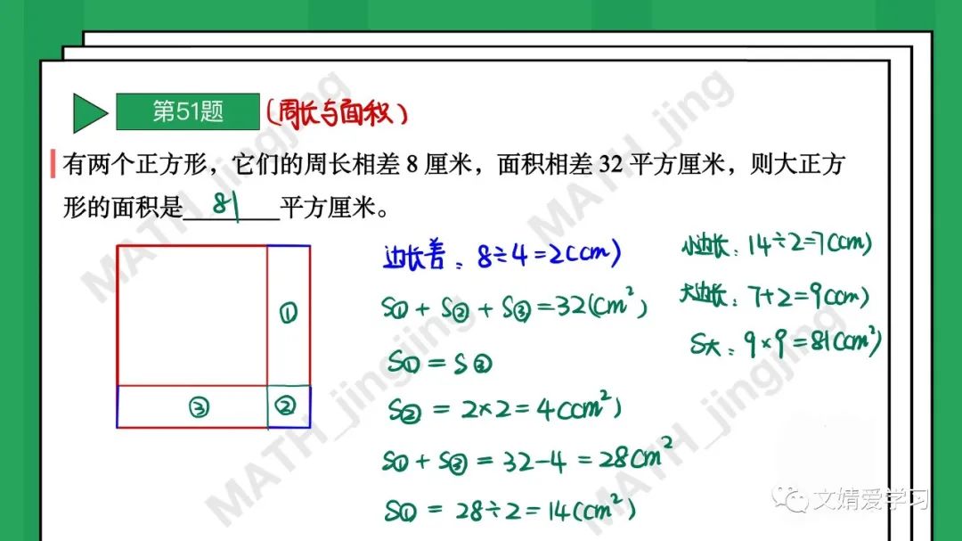 2023希望数学培训100题（四年级51-60解析）