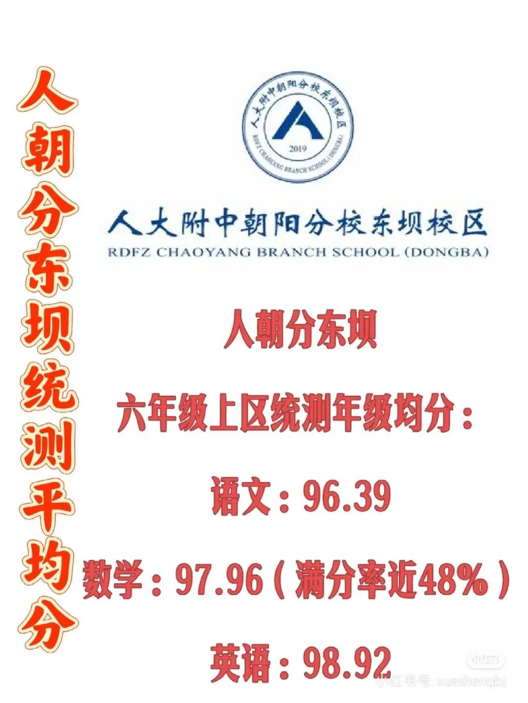 朝阳区人朝分东坝2023小升初开始MD