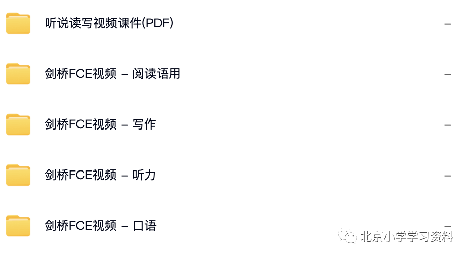 60讲北外青少FCE口语 写作 听力 阅读考官通关班