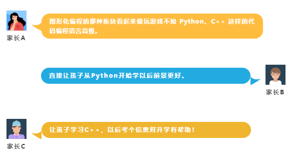 图形化编程、python、C++谁才是少儿编程的第一选择？