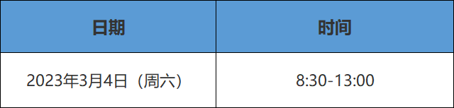 北京关于 2023NOI 春季测试安排
