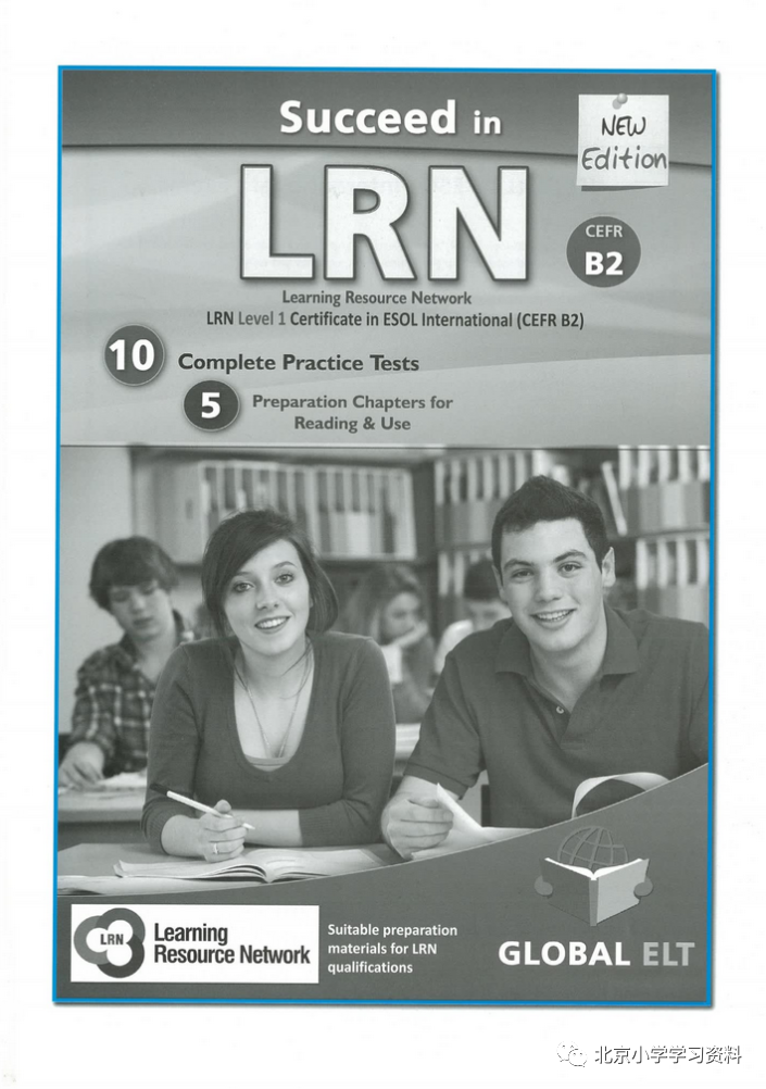 LRN—朗思B2考试5套真题--带听力、答案、听力文本、答题卡