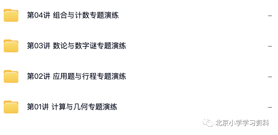 学而思培优-迎春杯小中/小高组复赛真题佛脚班