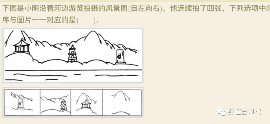 六年级数学错题集锦1～观察范围与相对位置
