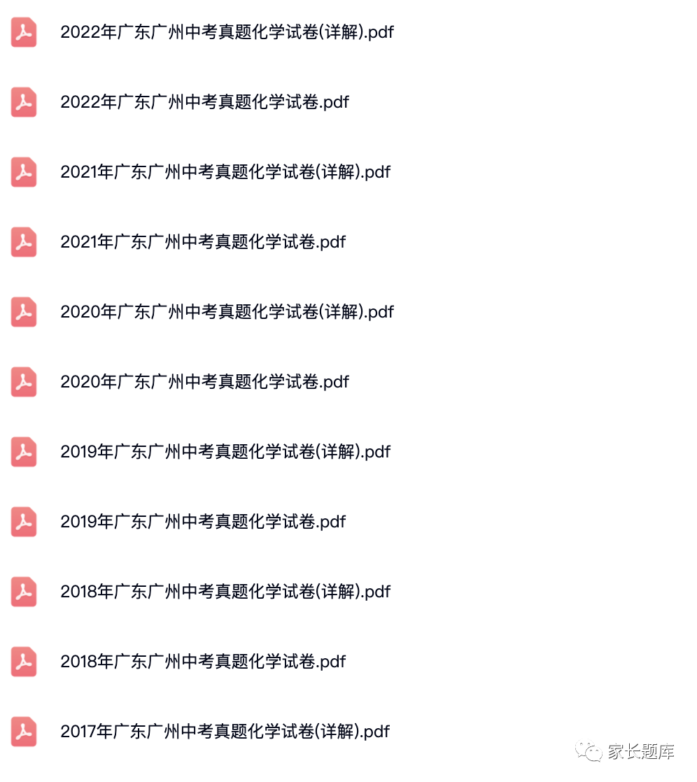 2012-2022学年广东广州各区初中中考化学试卷—答案解析.pdf