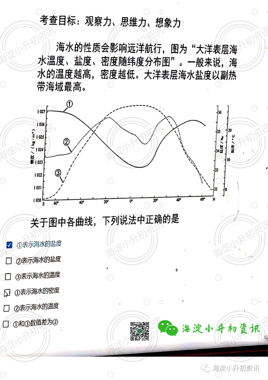 2020年人大附中早培四场初筛真题