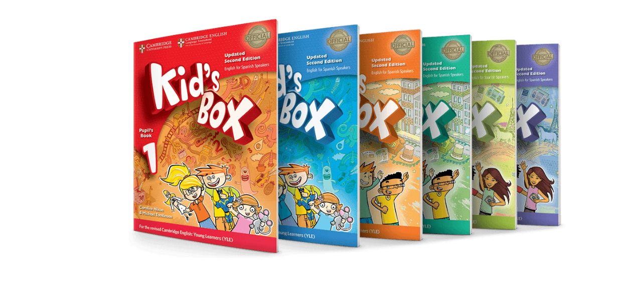 剑桥少儿英语kids box 全面培养孩子听,说,读,写四大基本能力!
